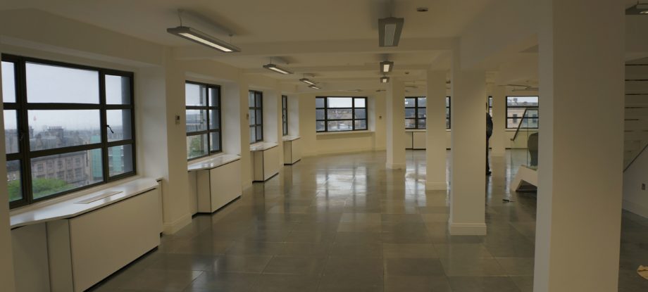 A1 Group - Commercial painting and decorating – Offices on George Street, Edinburgh