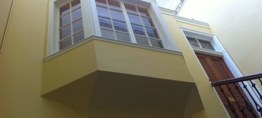 A1 Group - Communal stairs painting – Northumberland Street, New Town, Edinburgh