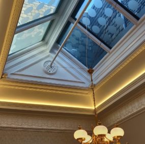 A1 Group - Communal stairs painting and decorating – Drumsheugh Gardens, Edinburgh