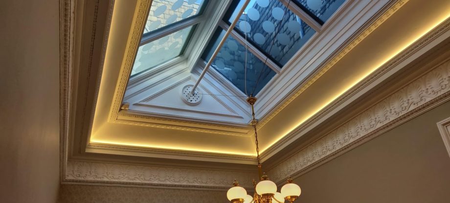 A1 Group - Communal stairs painting and decorating – Drumsheugh Gardens, Edinburgh