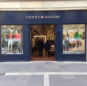 A1 Group - Commercial painting and decorating – Tommy Hilfiger, Multrees Walk, Edinburgh